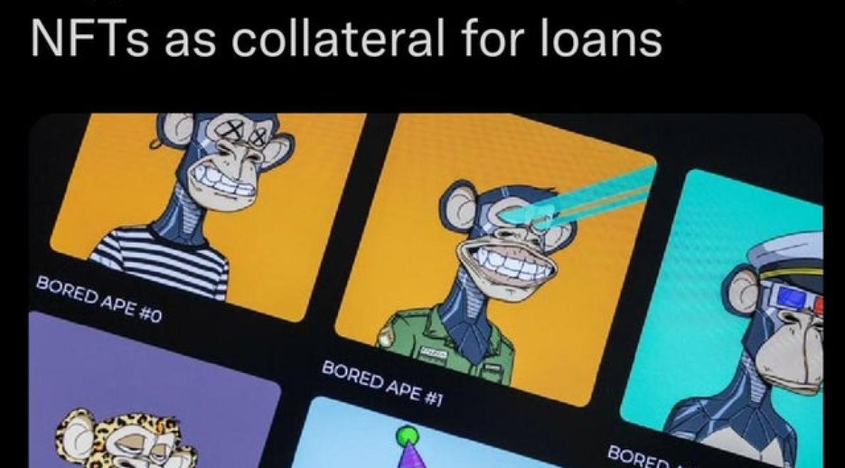 Crypto lender Genesis accepts NFTs as collateral for loans.