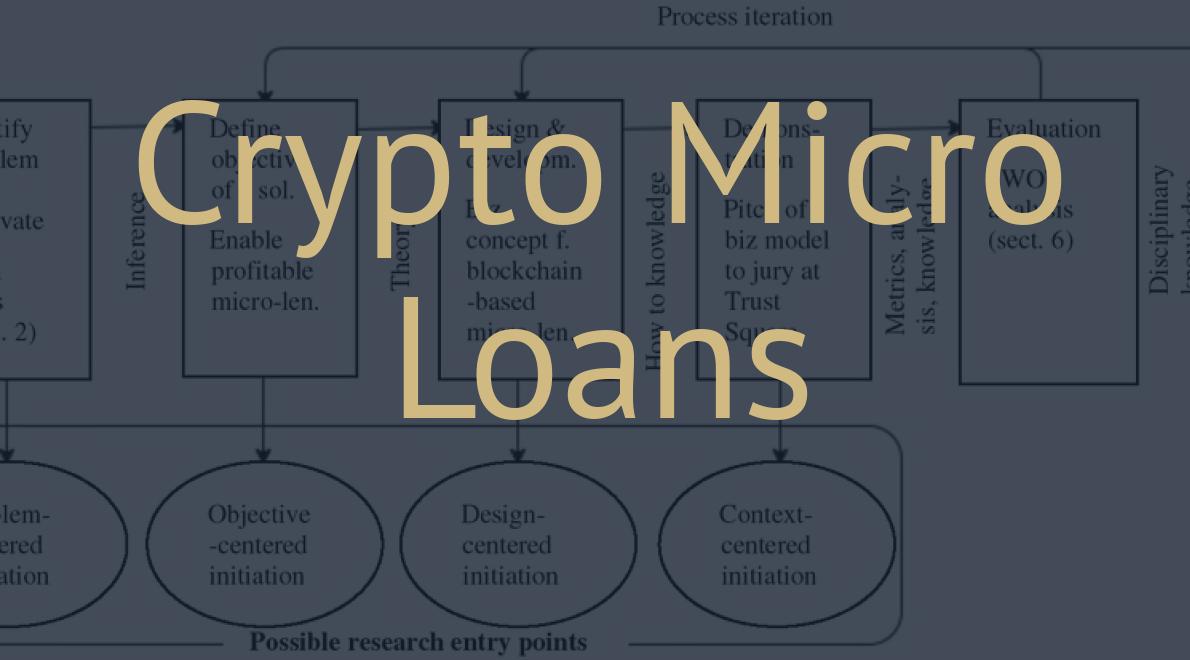Crypto Micro Loans